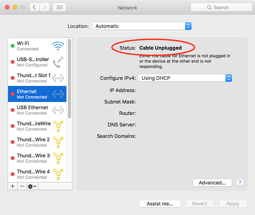 ethernet driver for mac os x 10.12.6